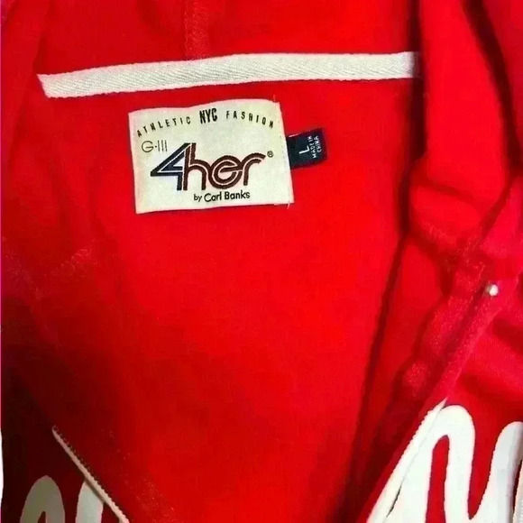 NWT Detroit Red Wings G-III 4Her by Carl Banks Women's  Hoodie - Red size small - Picture 4 of 6